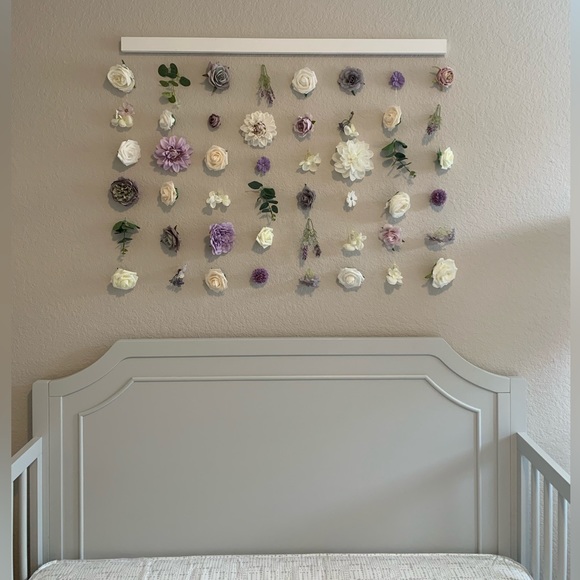 Hanging Flower Wall